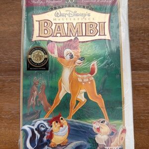 Walt Disney Bambi VHS- unopened / sealed in original packaging